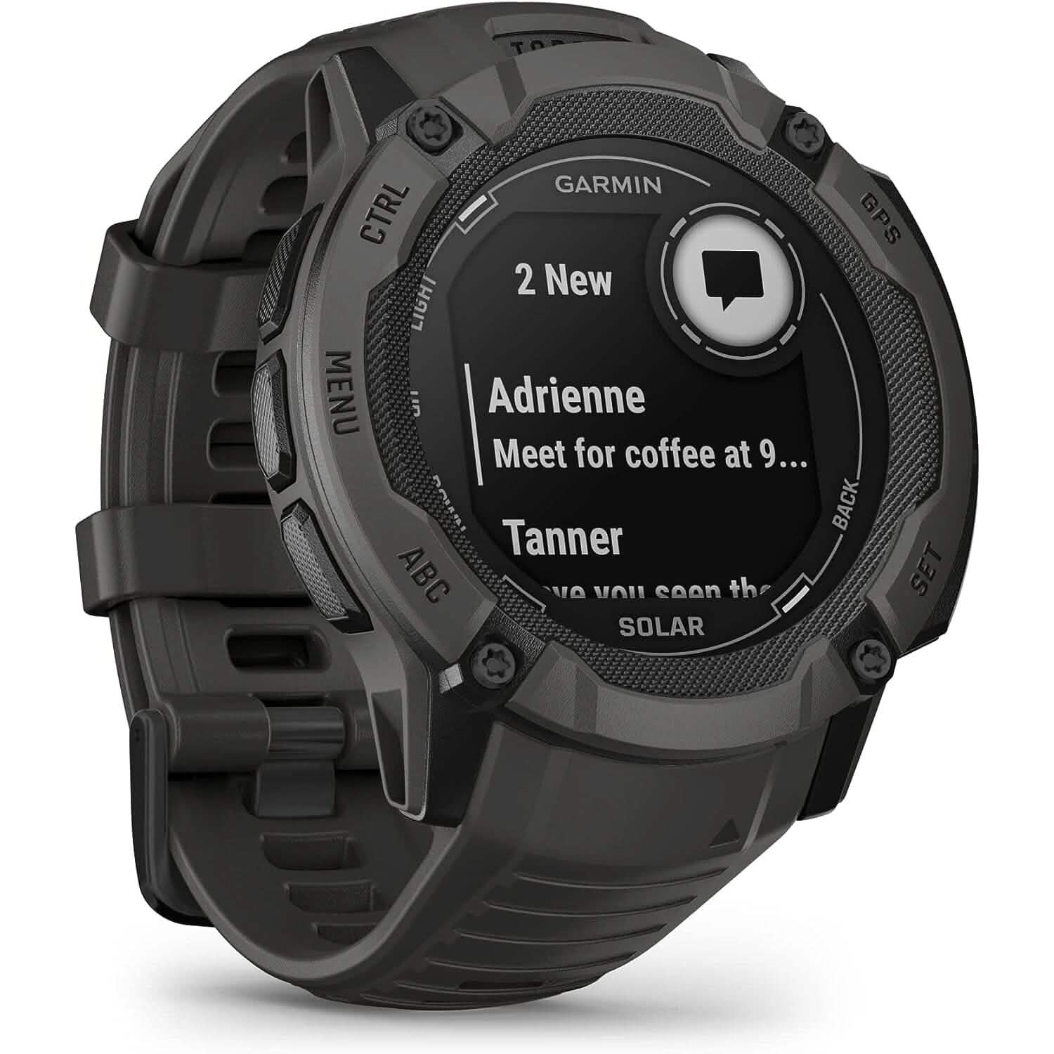 Garmin Instinct 2X Solar Rugged GPS Smartwatch Smart Watches - DailySale