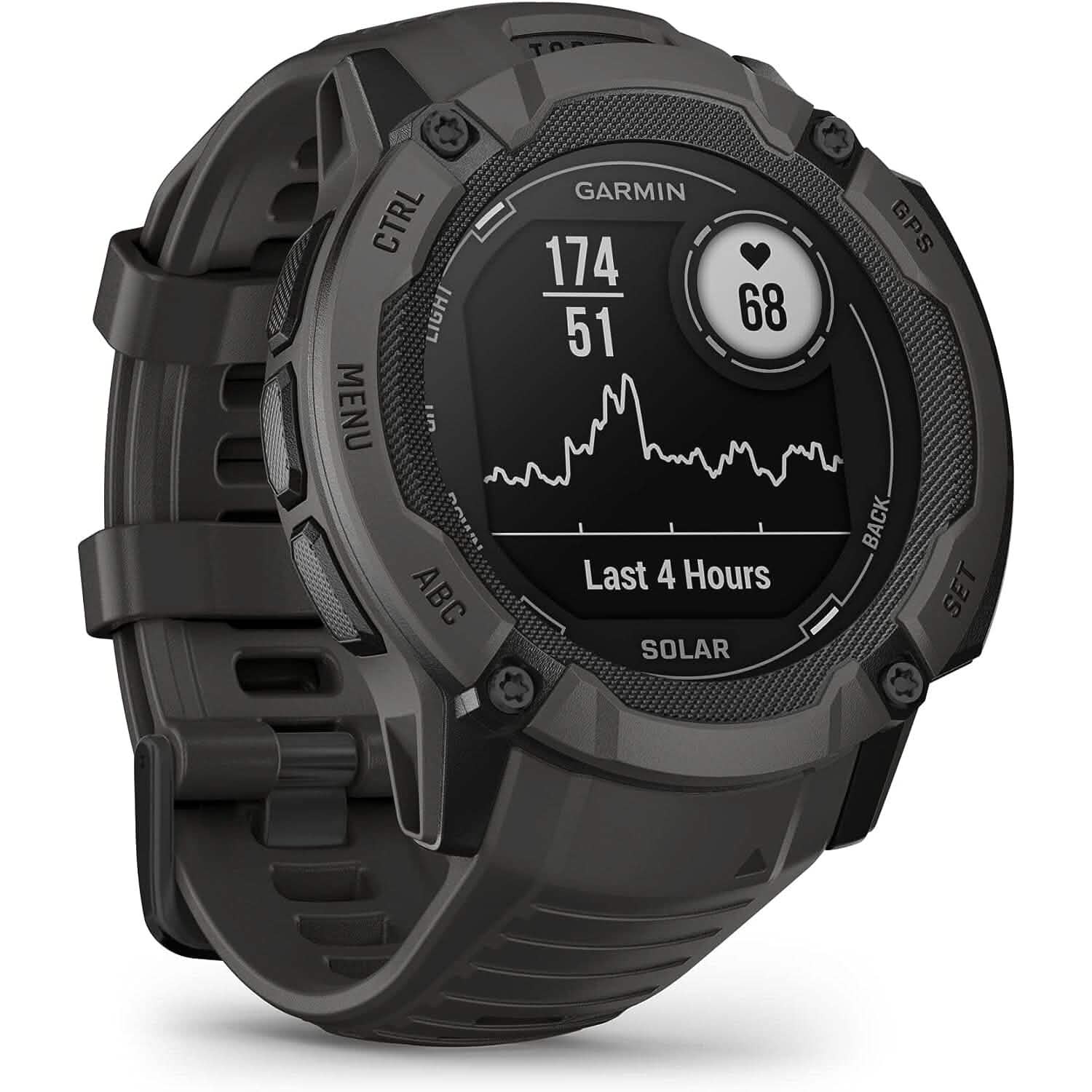 Garmin Instinct 2X Solar Rugged GPS Smartwatch Smart Watches - DailySale