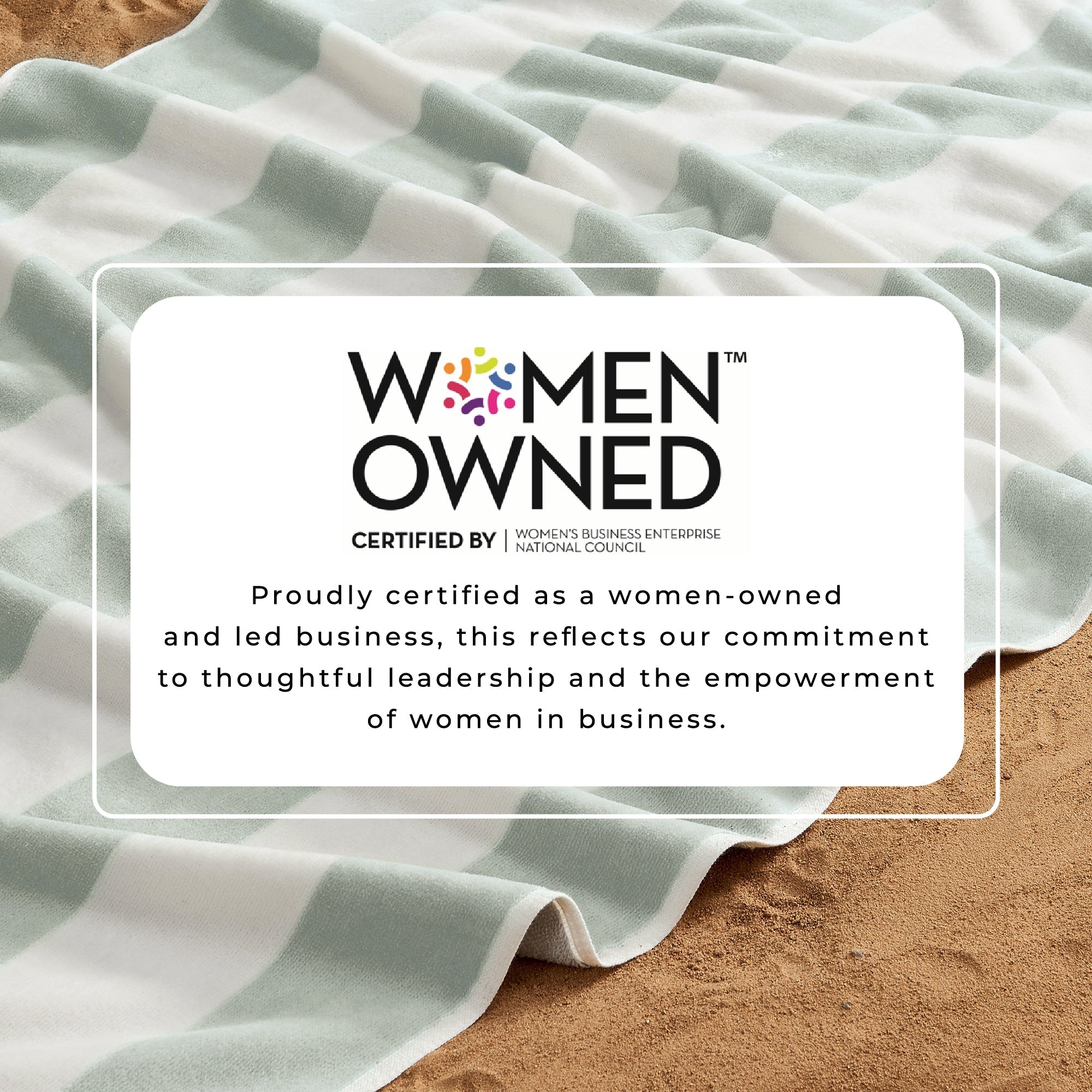 Striped Cabana Beach Towel - Edgartown Collection