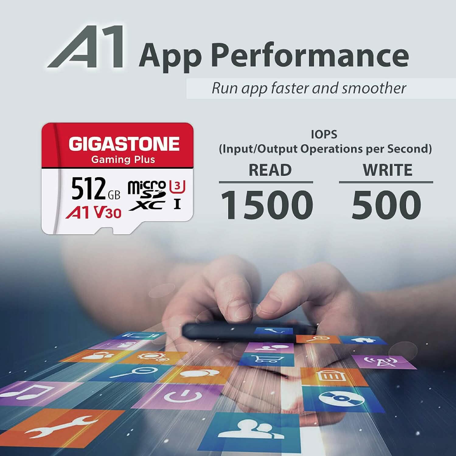 Gigastone 512GB MicroSDXC Memory Card with Adapter Video Games & Consoles - DailySale