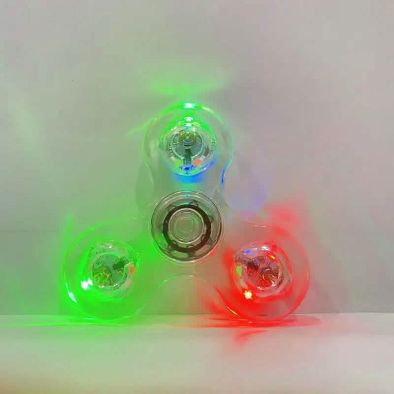 Glow-in-the-Dark LED Fidget Spinner Toys & Games - DailySale