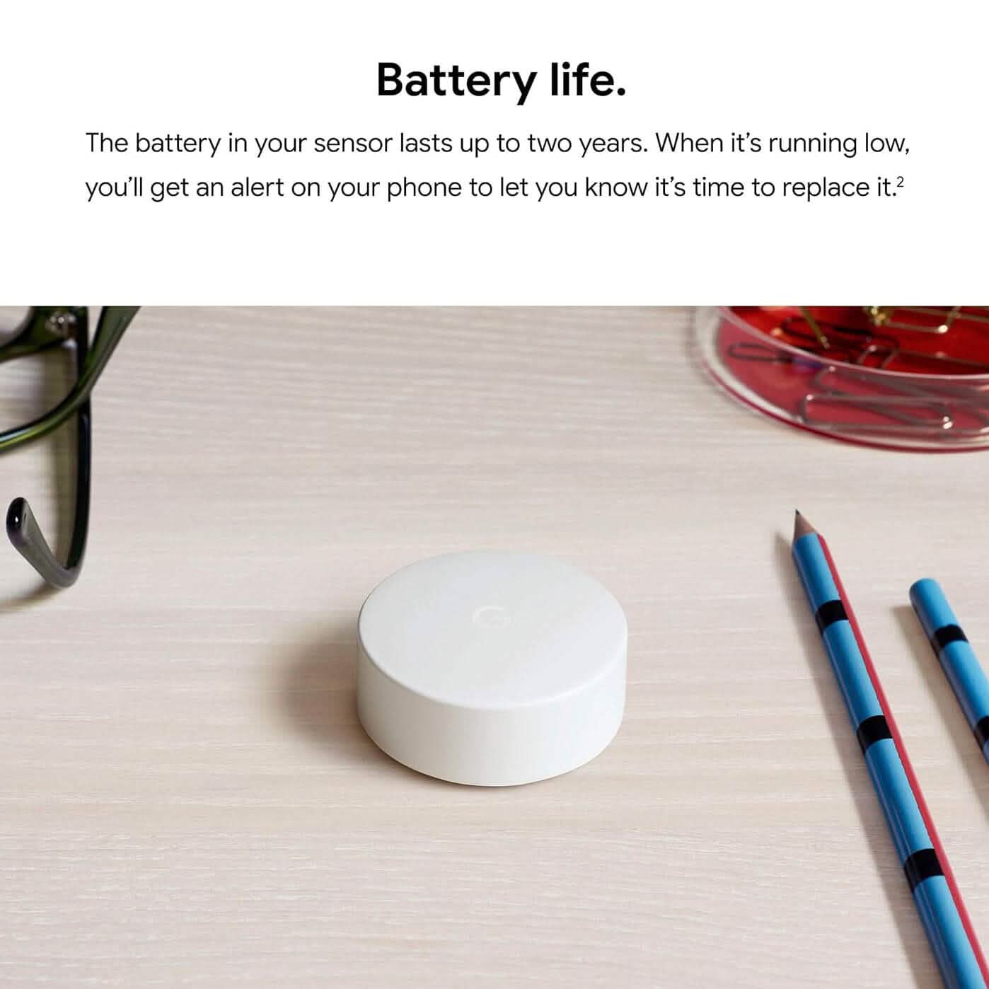 Google Nest Temperature Sensor (Refurbished) Household Appliances - DailySale