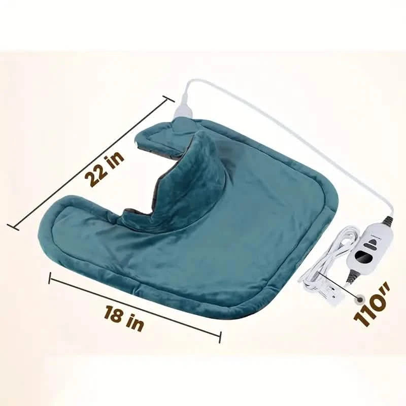 Graphene Heating Pad With 3 Times The Depth Of Warmth Shawl Wellness - DailySale