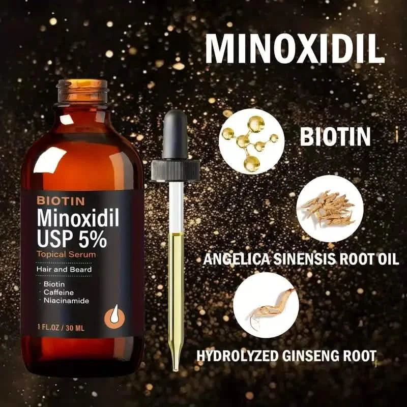 Hair Oil-Biotin Serum Treatment for Stronger Thicker Longer Hair Beauty & Personal Care - DailySale