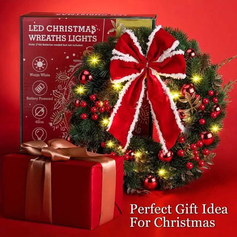 Handmade Christmas Wreath Decor Holiday Decor & Apparel - DailySale