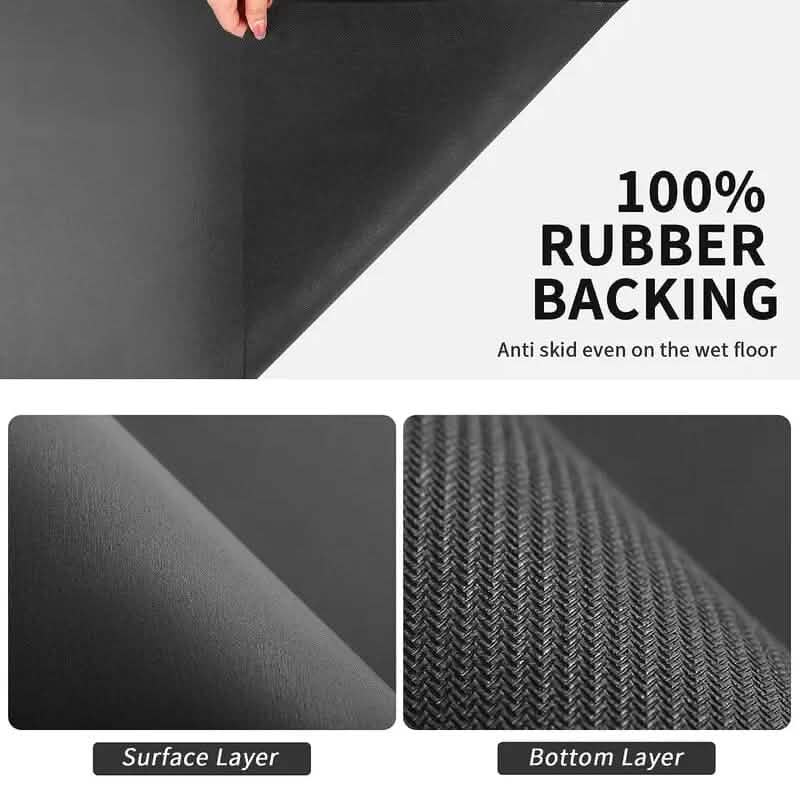 Heat Resistant Drainer Mat with Non-Slip Rubber Back Kitchen Tools & Gadgets - DailySale