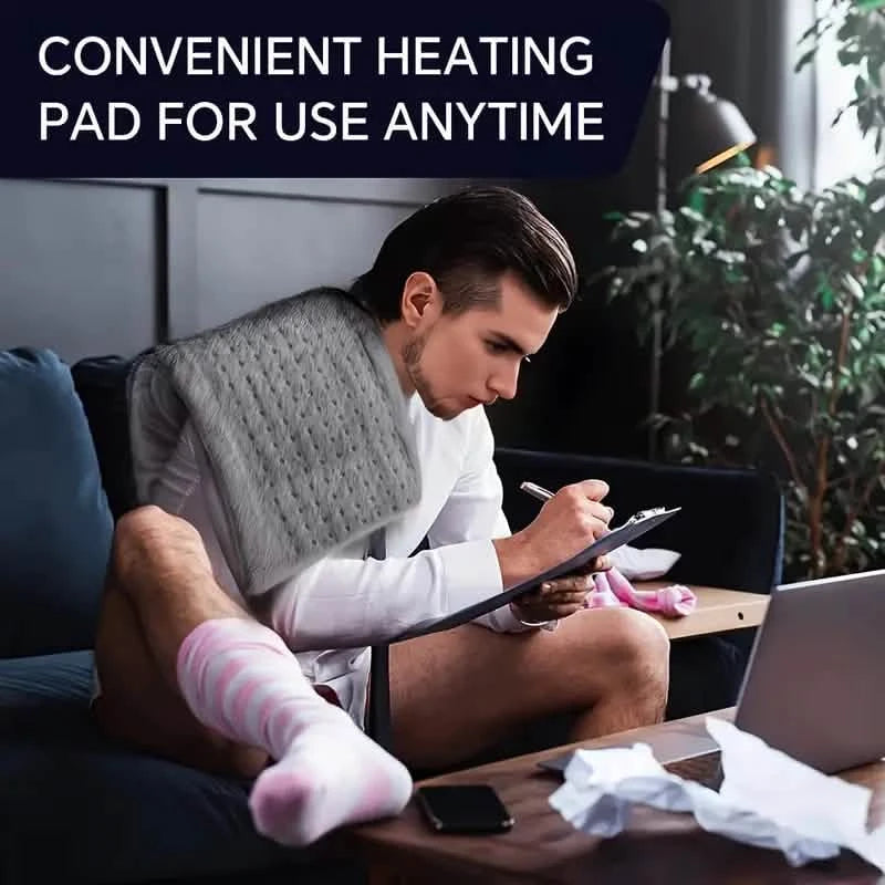 Heating Pad For Back - 4 Heat Levels Up To 150°F Wellness - DailySale