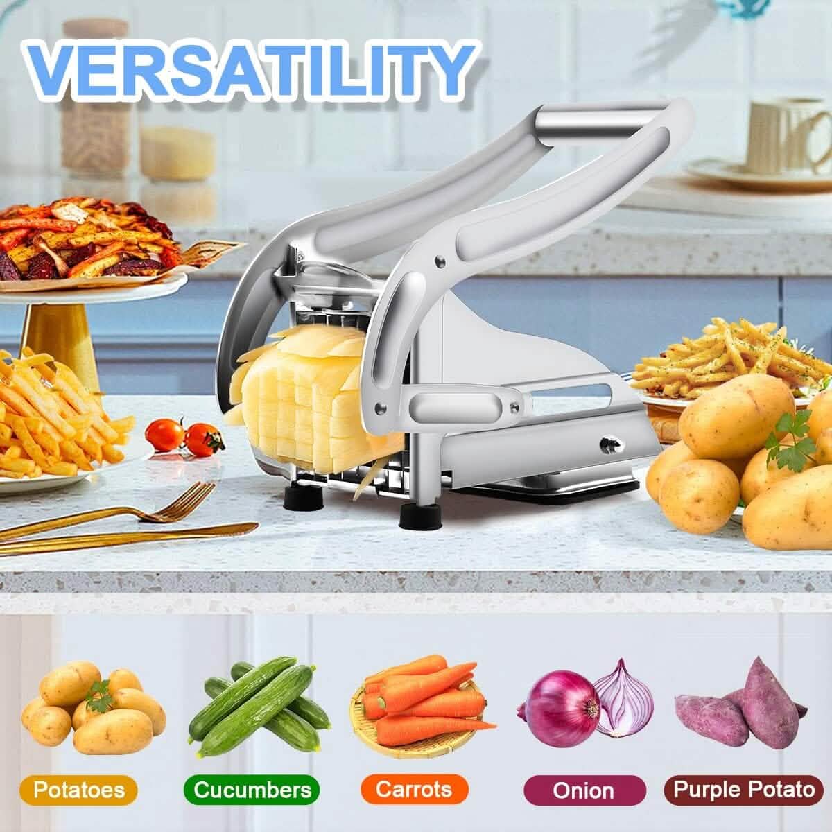 Heavy Duty Stainless Steel Potato Cutter Kitchen Tools & Gadgets - DailySale