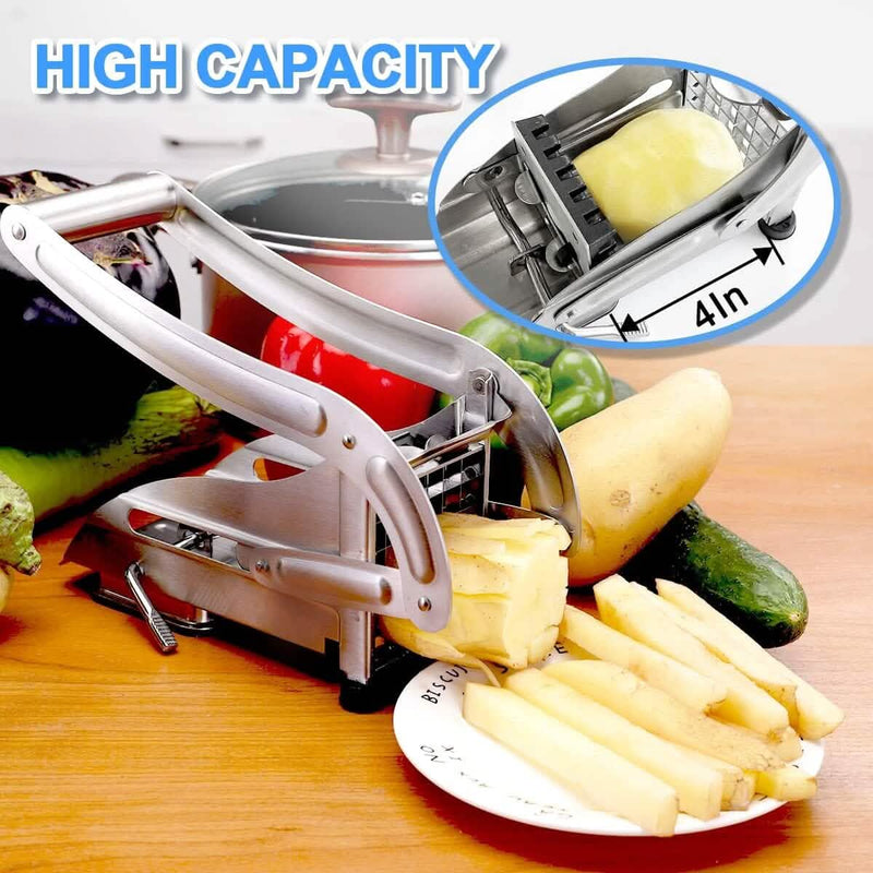 Heavy Duty Stainless Steel Potato Cutter Kitchen Tools & Gadgets - DailySale
