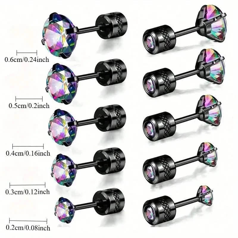 High-End Synthetic Zirconia Earrings Earrings - DailySale