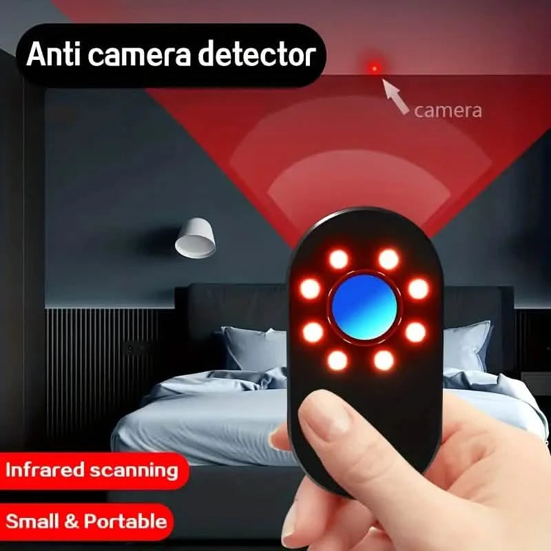 Hotel Hidden Camera Detector Finder, Infrared Detector, Travel Mini Portable Anti-Peeping Anti-Monitoring Camera Scanner Smart Home & Security - DailySale
