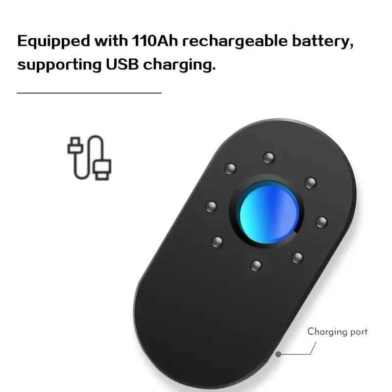 Hotel Hidden Camera Detector Finder, Infrared Detector, Travel Mini Portable Anti-Peeping Anti-Monitoring Camera Scanner Smart Home & Security - DailySale