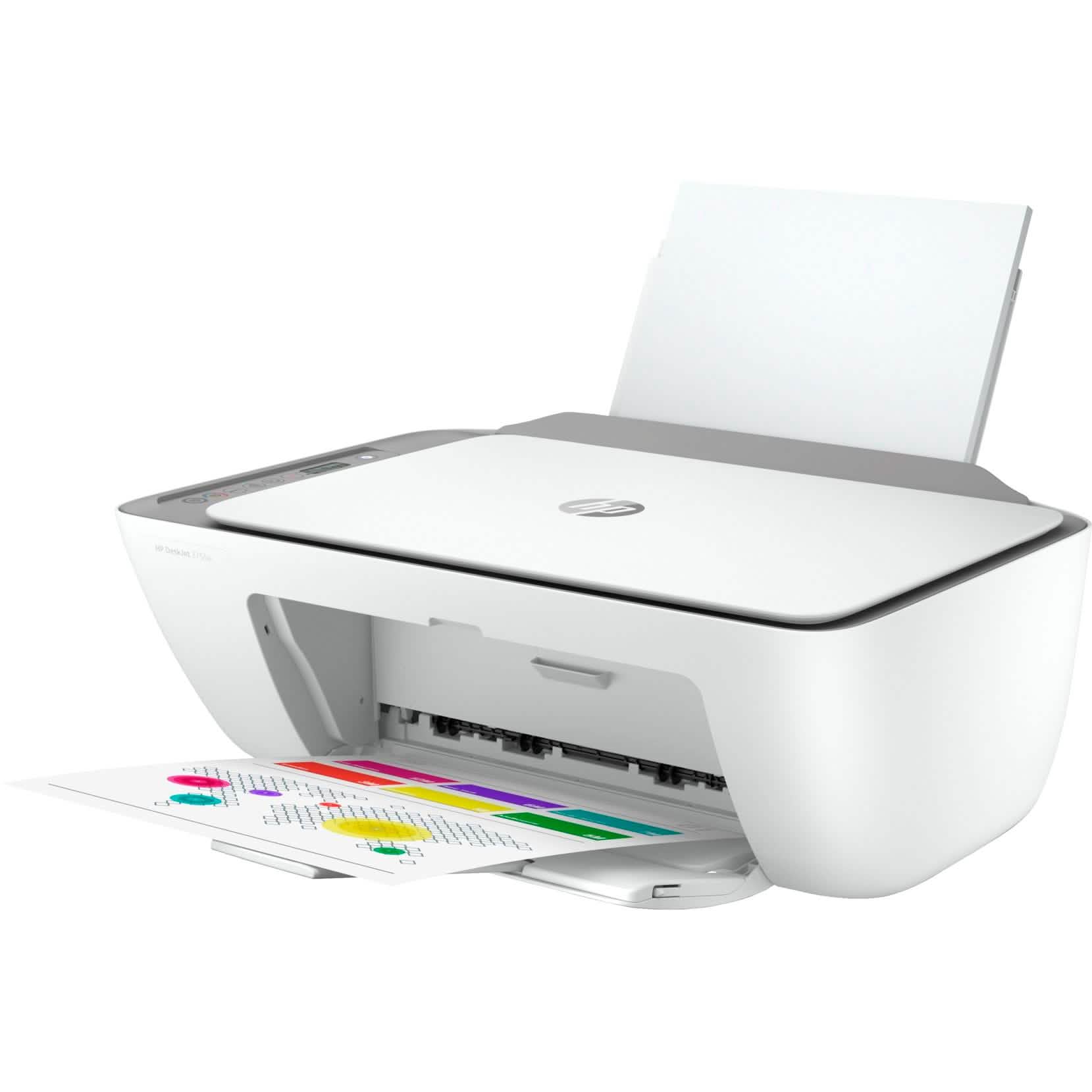 HP DeskJet 2755e All-in-One Inkjet Printer Color Mobile Print Copy Scan (Refurbished) Computer Accessories - DailySale