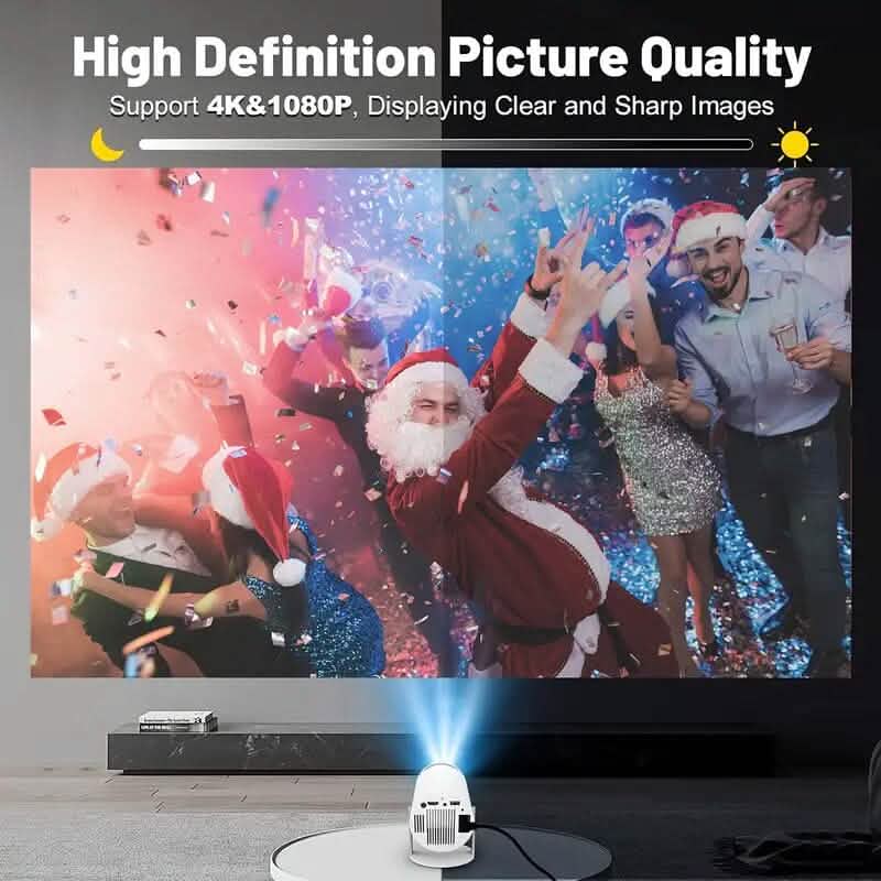 HY300 Pro Mini Portable Projector TV & Video - DailySale