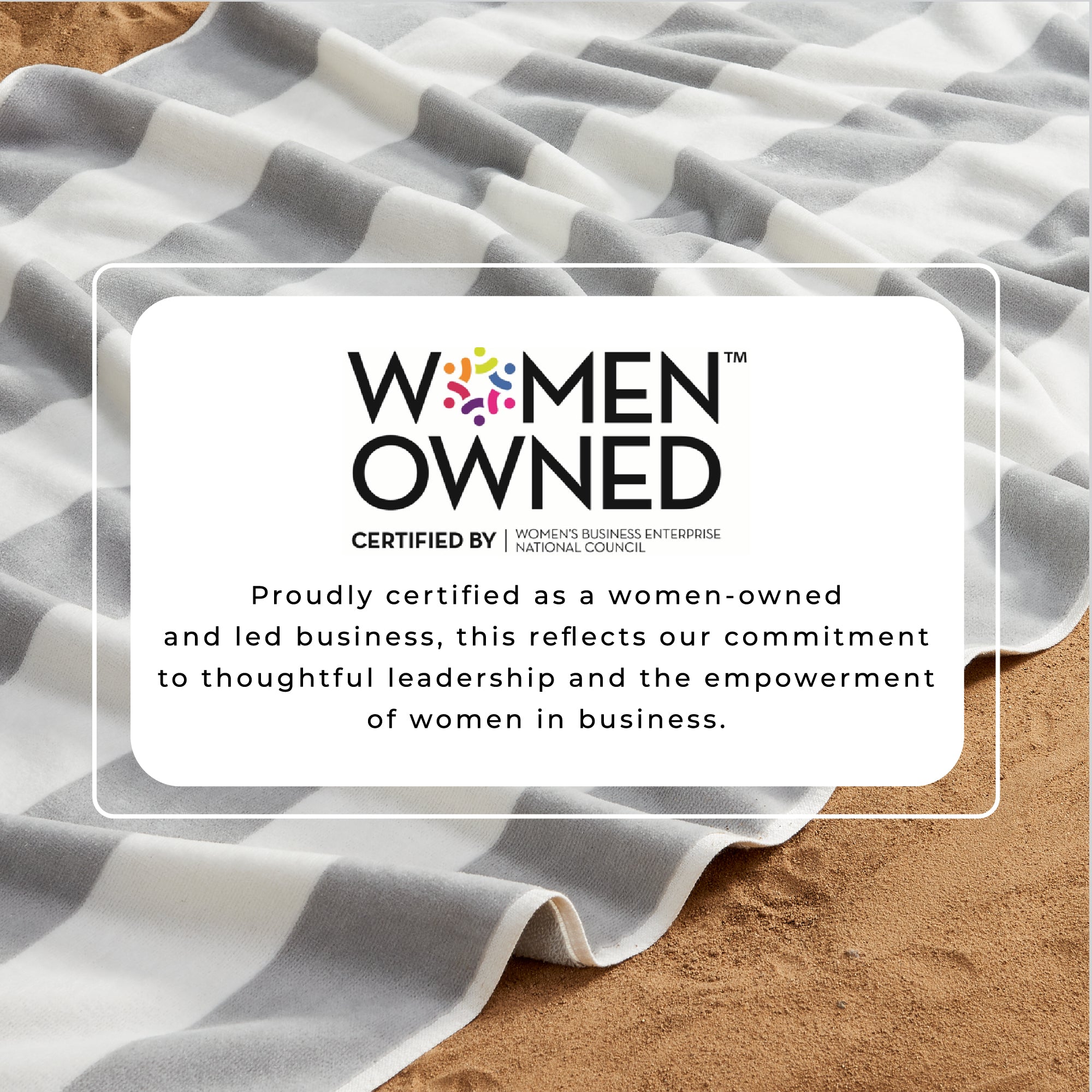 Striped Cabana Beach Towel - Edgartown Collection