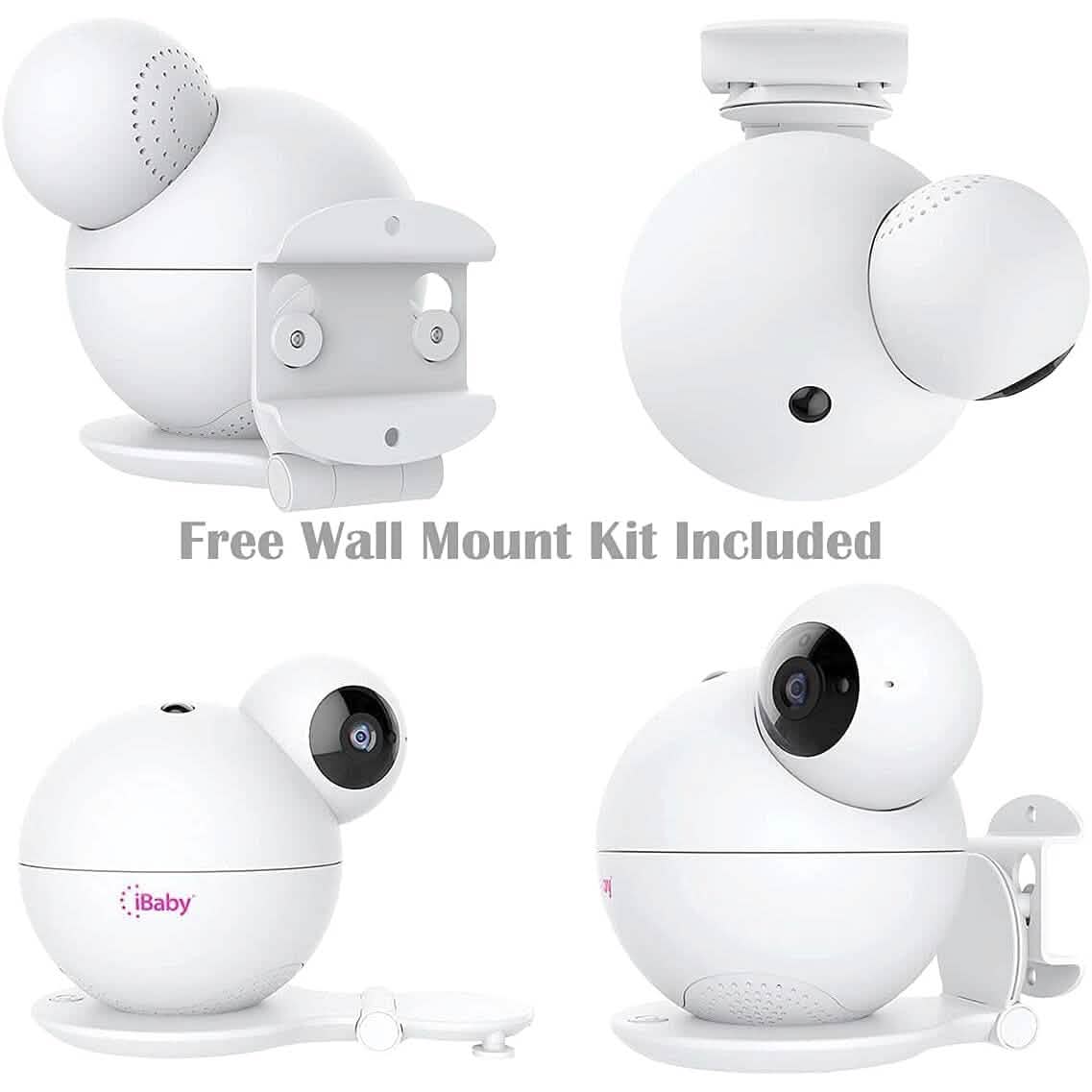 iBaby M8 2K Smart Baby Monitor, 355° Pan 110° Tilt and 2-Way Talk Smart Home & Security - DailySale