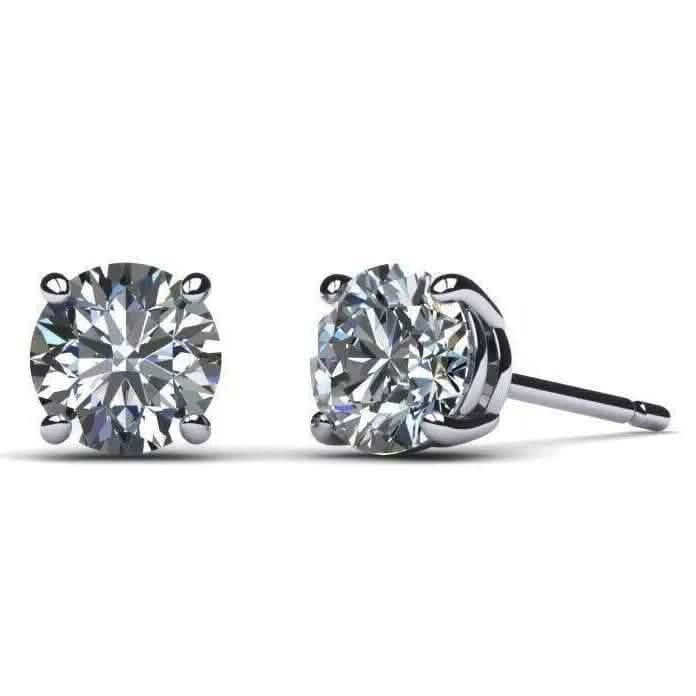 IGI Diamond Engagement Earrings VS1 D Round 4.34 Carat Lab Created Eye Clean Earrings - DailySale