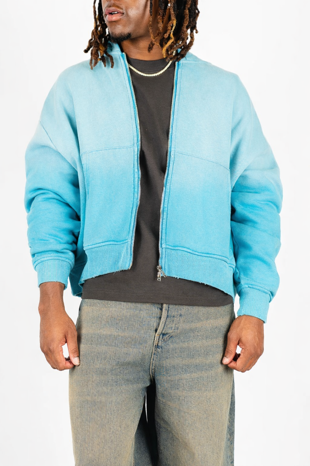 Weathered Zip Up