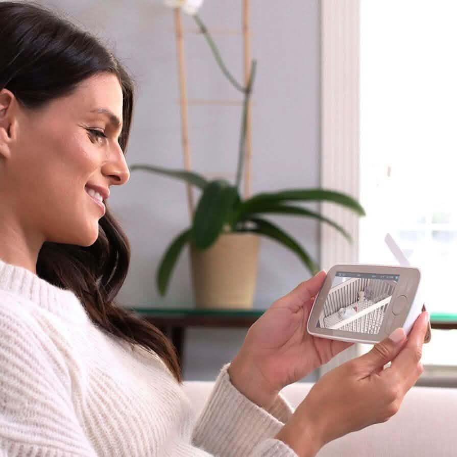 Infant Optics DXR-8 PRO Video Baby Monitor - White Baby - DailySale