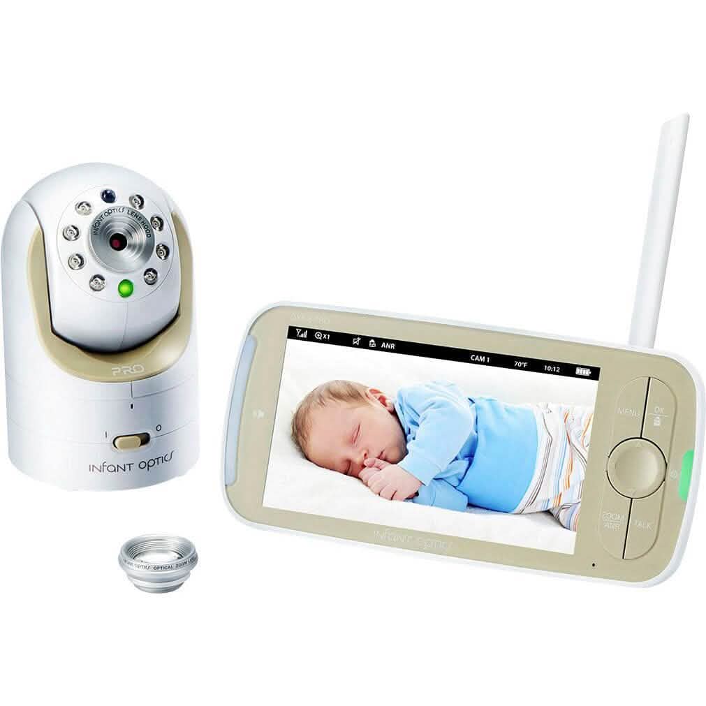 Infant Optics DXR-8 PRO Video Baby Monitor - White Baby - DailySale