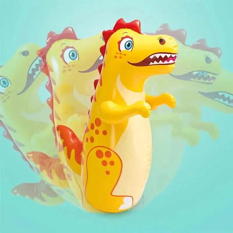 Inflatable T-Rex Punching Bag with Rebound Action Toys & Games - DailySale