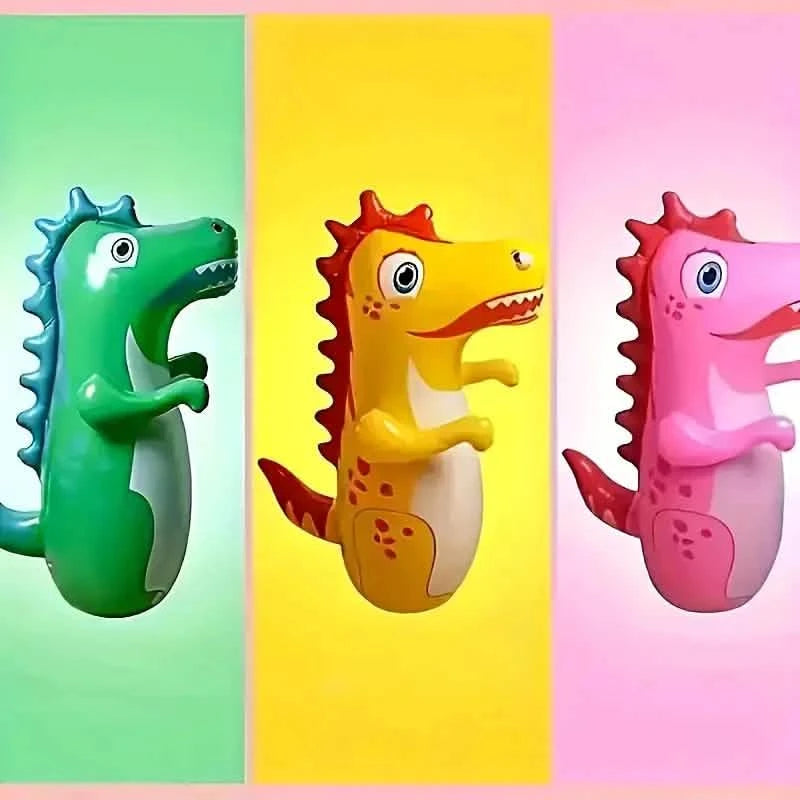 Inflatable T-Rex Punching Bag with Rebound Action Toys & Games - DailySale