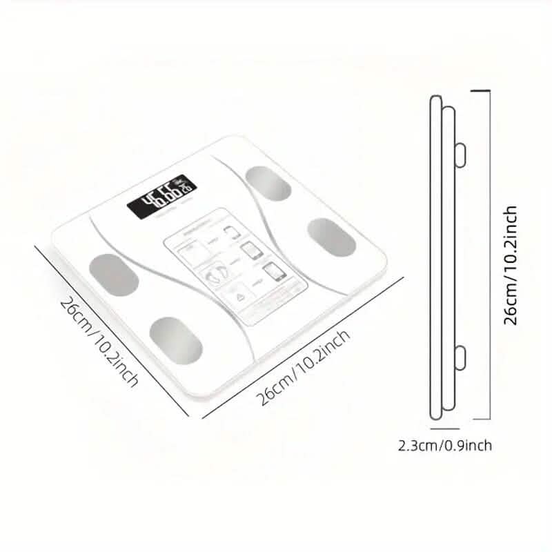 Intelligent Electronic Body Weight Scale Fitness - DailySale