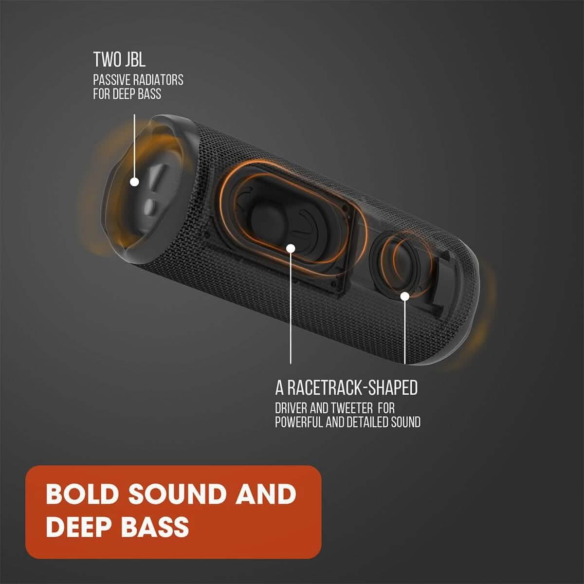 JBL Flip 6 Portable Bluetooth Speaker (Refurbished) Speakers - DailySale