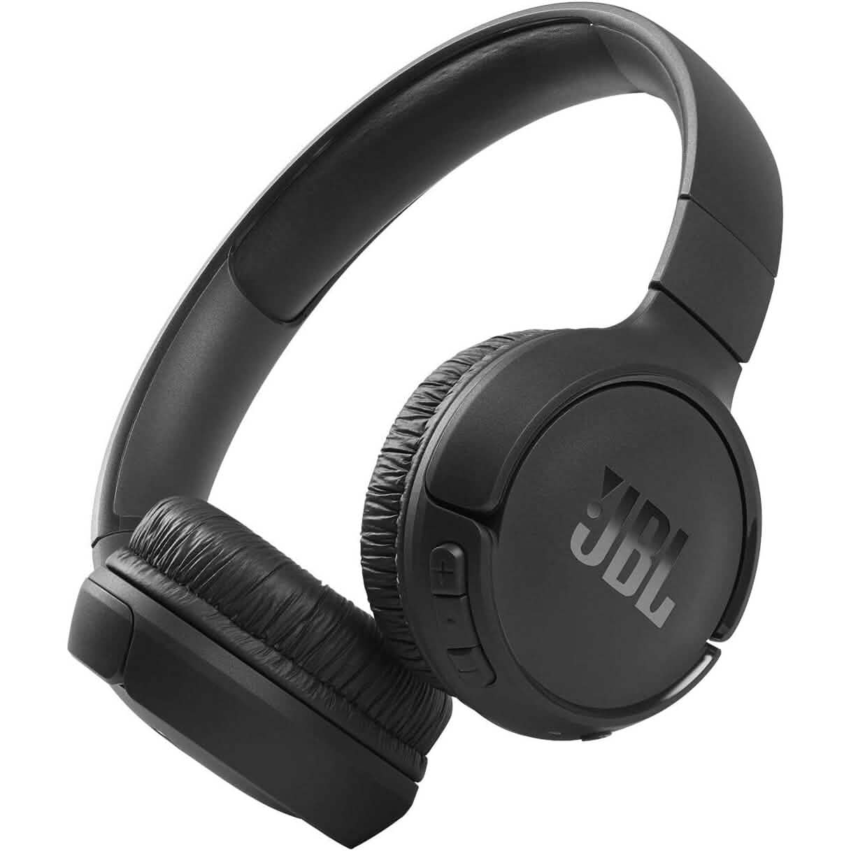 JBL Tune 510BT: Wireless On-Ear Headphones with Purebass Sound - Black Headphones - DailySale