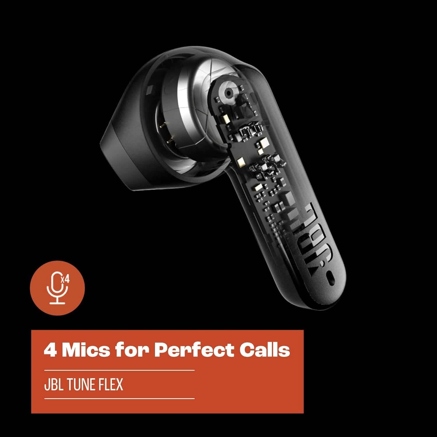 JBL Tune Flex - True Wireless Noise Cancelling Earbuds Headphones - DailySale