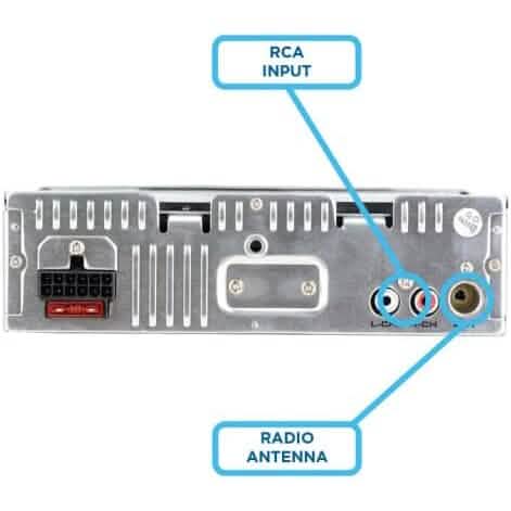 Jensen JCR311 10 Character LCD Single DIN Car Stereo Radio CD Player Automotive - DailySale