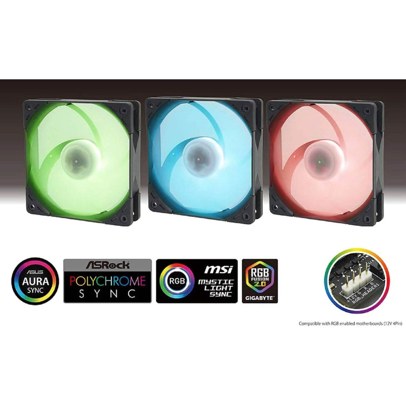 Kaze Flex 120 Slim RGB Fan Computer Accessories - DailySale
