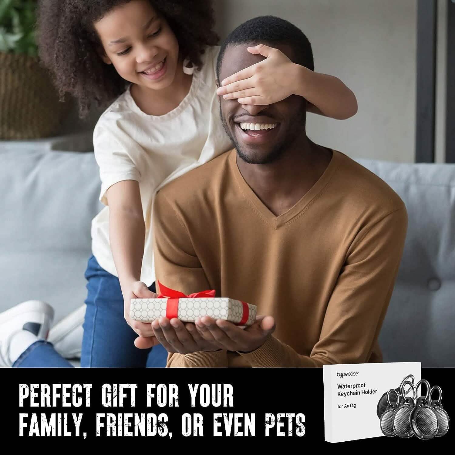 Keychain Holder Compatible with Apple AirTags Mobile Accessories - DailySale