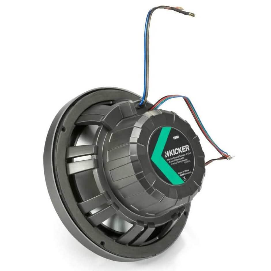 Kicker Pair 45KM84L 8" 600 Watt Marine Boat Waterproof Speakers (Refurbished) Speakers - DailySale