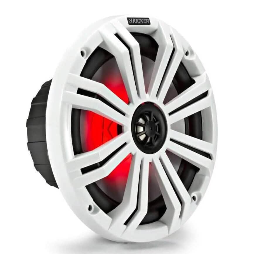 Kicker Pair 45KM84L 8" 600 Watt Marine Boat Waterproof Speakers (Refurbished) Speakers - DailySale