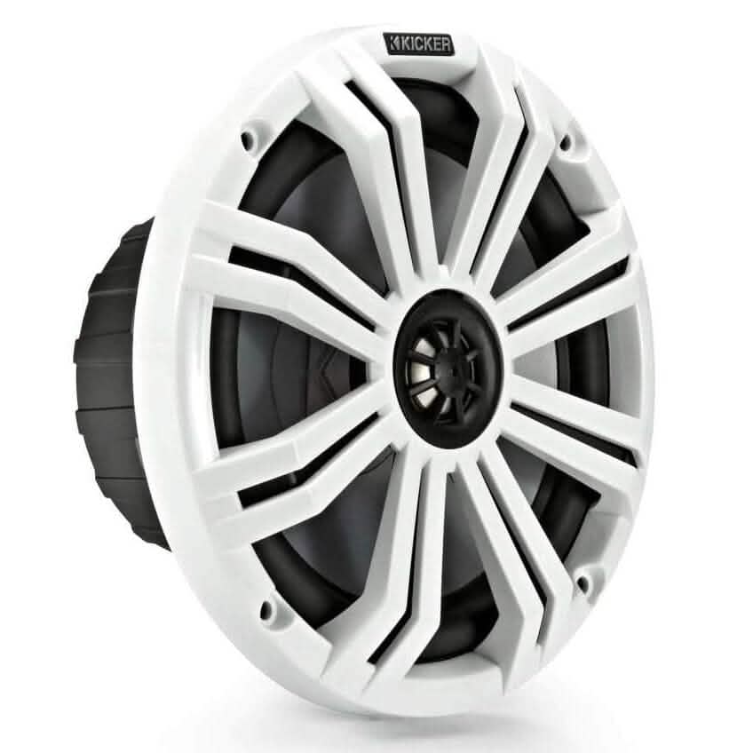 Kicker Pair 45KM84L 8" 600 Watt Marine Boat Waterproof Speakers (Refurbished) Speakers - DailySale