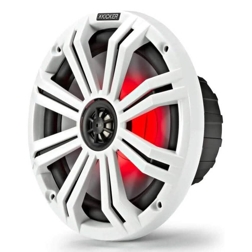 Kicker Pair 45KM84L 8" 600 Watt Marine Boat Waterproof Speakers (Refurbished) Speakers - DailySale