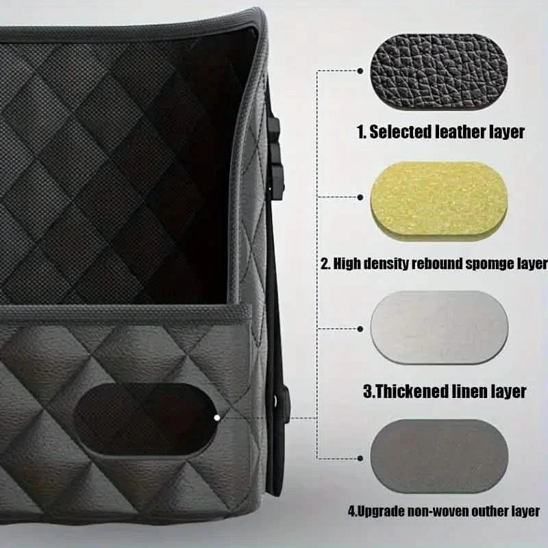 Large Capacity Car Seat Back Organizer with Storage Bag Automotive - DailySale