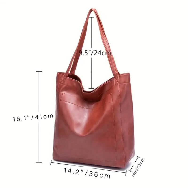 Large Capacity Soft Leather Handbags for Women Bags & Travel - DailySale