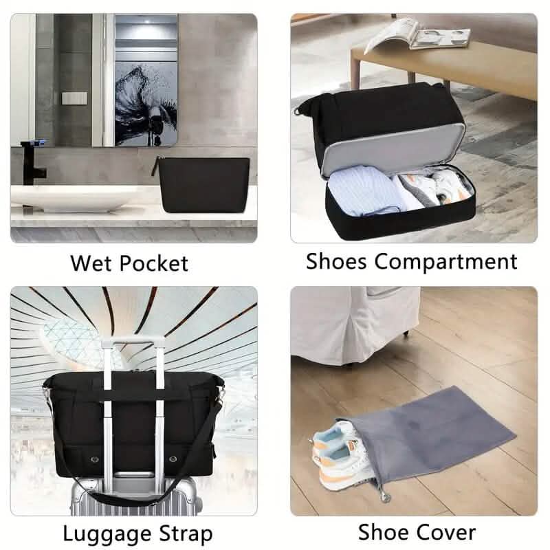 Large Capacity Women's Travel Duffel Bag Bags & Travel - DailySale