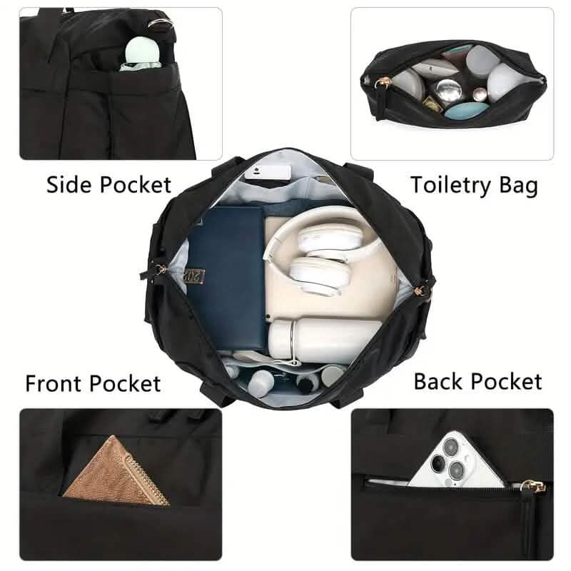 Large Capacity Women's Travel Duffel Bag Bags & Travel - DailySale