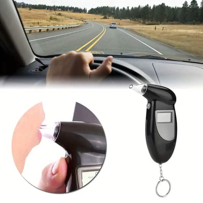LCD Screen Professional Alcohol Breathalyzer Tester Everything Else - DailySale