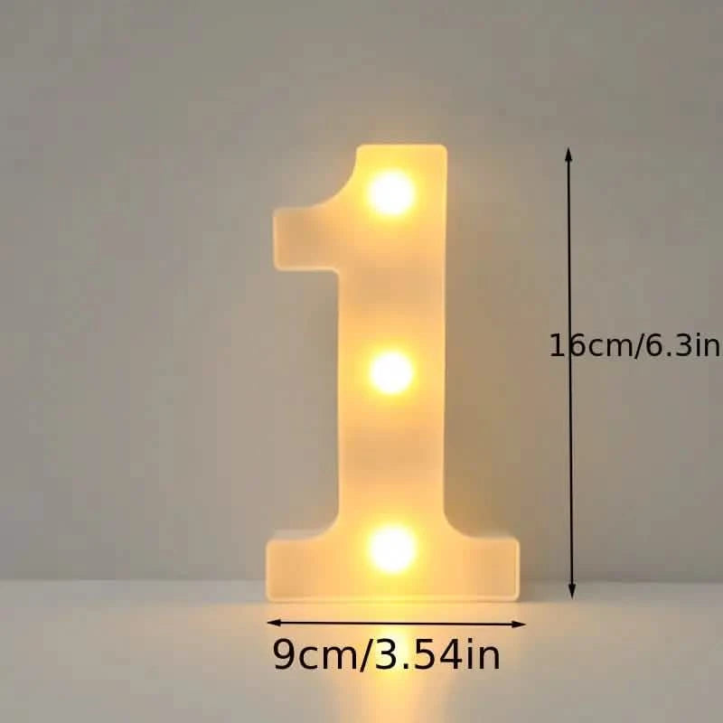 LED Alphabet Light Holiday Decor & Apparel 1 - DailySale