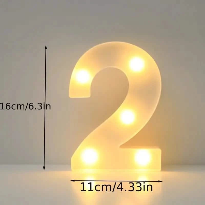 LED Alphabet Light Holiday Decor & Apparel 2 - DailySale