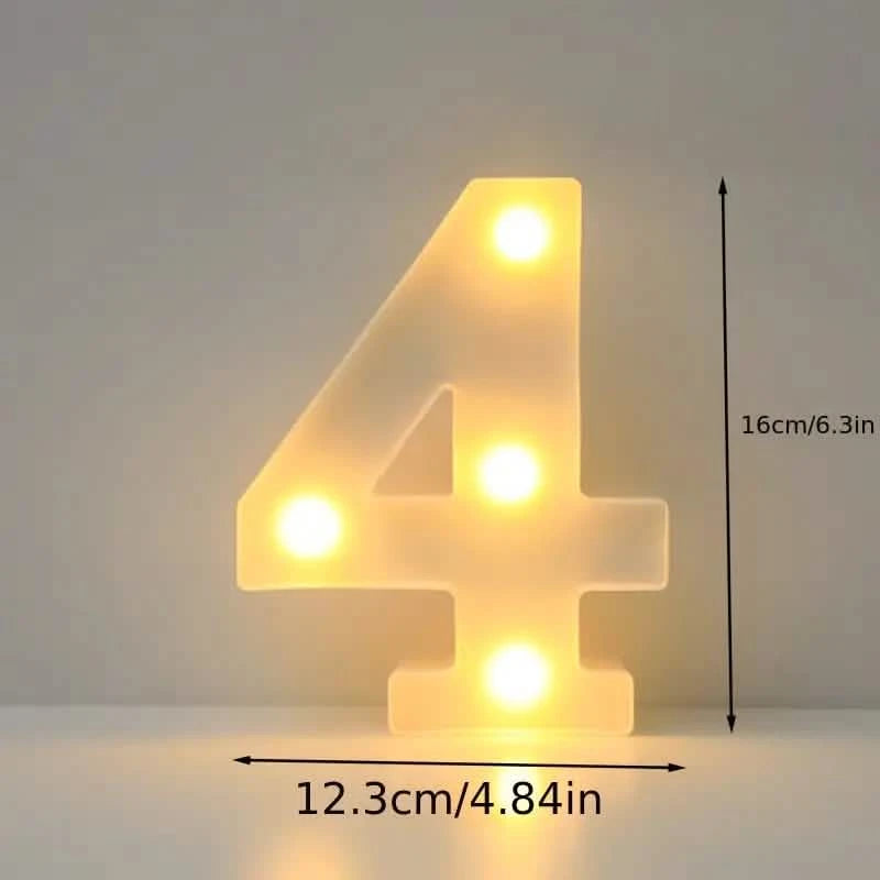 LED Alphabet Light Holiday Decor & Apparel 4 - DailySale