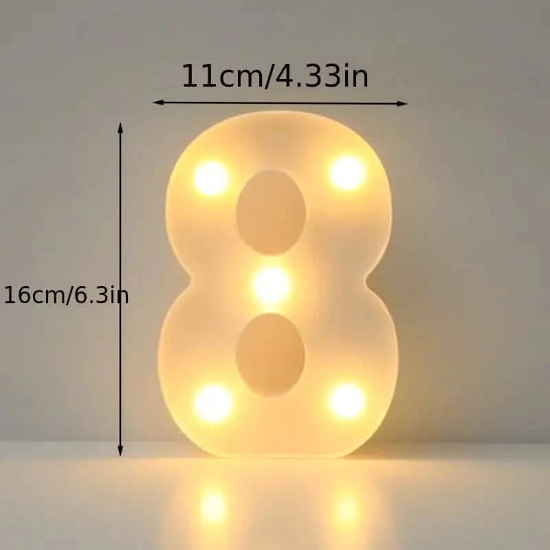 LED Alphabet Light Holiday Decor & Apparel 8 - DailySale