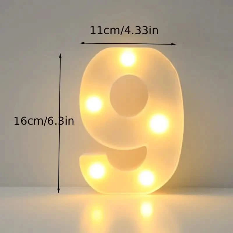 LED Alphabet Light Holiday Decor & Apparel 9 - DailySale