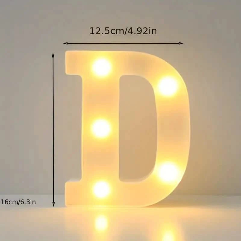 LED Alphabet Light Holiday Decor & Apparel D - DailySale