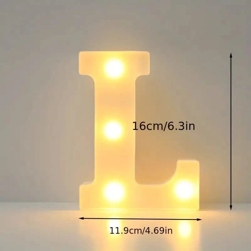 LED Alphabet Light Holiday Decor & Apparel L - DailySale
