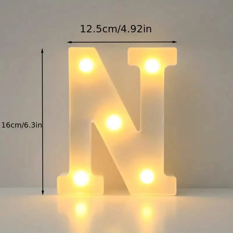 LED Alphabet Light Holiday Decor & Apparel N - DailySale